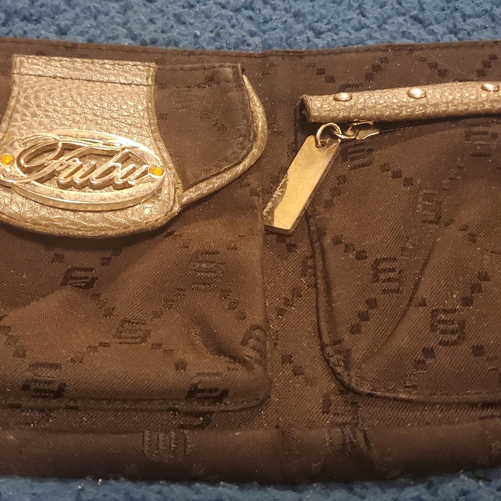 NWOT Black Vintage FUBU Single Strap Shoulder Bag/Purse